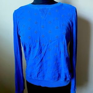 Lucky Brand Long Sleeve Casual Top